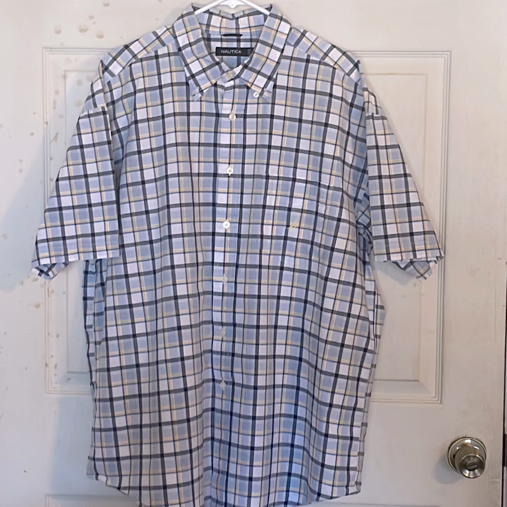 Nautica short sleeve button down shirt
